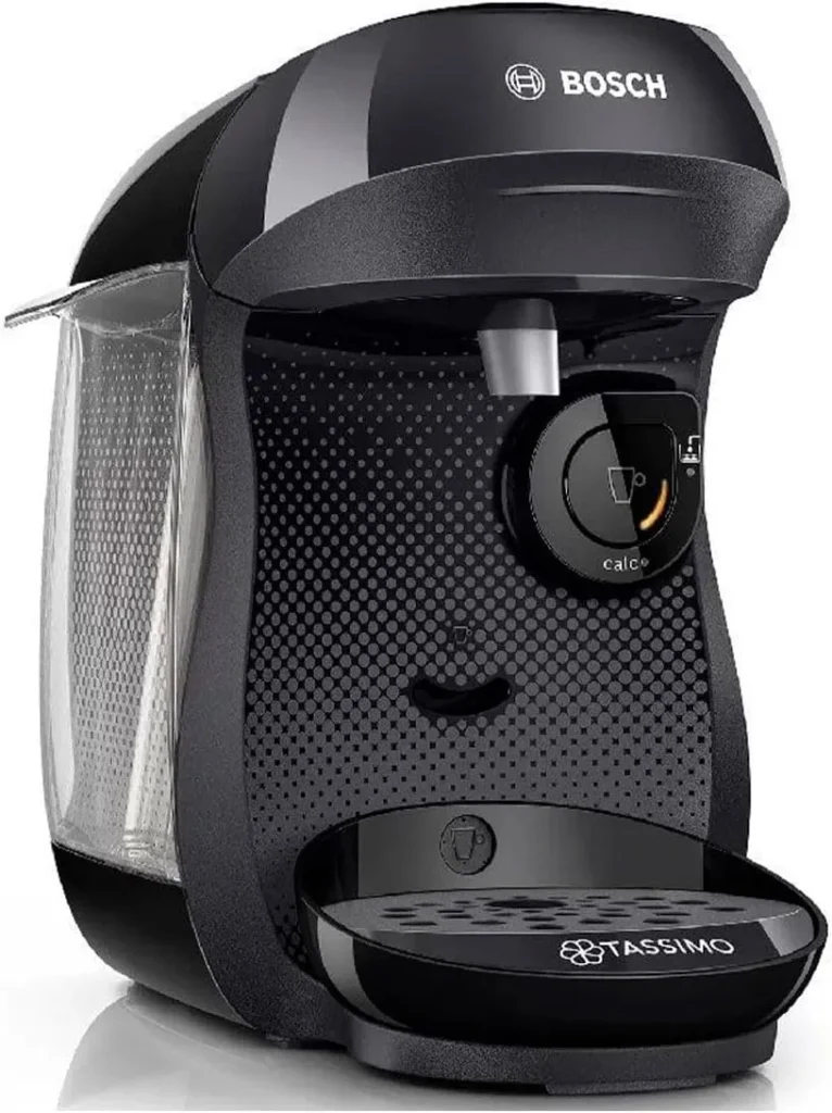 Cafetera Bosch Tassimo Happy multibebidas compacta compatible con cápsulas TASSIMO T DISCs