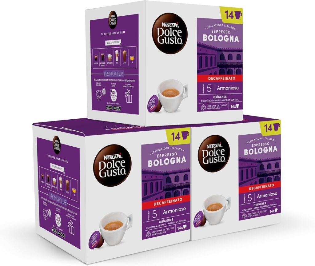 NESCAFÉ Dolce Gusto Café Espresso Descafeinado Bologna