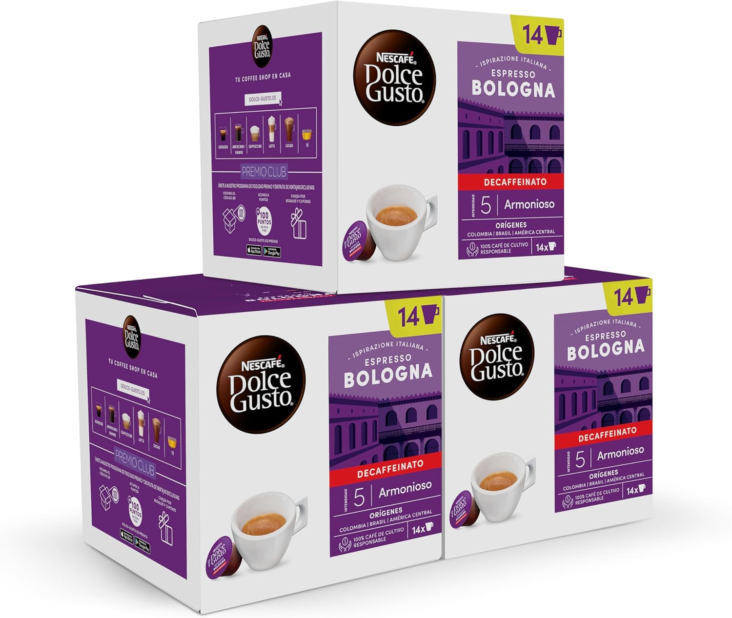 NESCAFÉ Dolce Gusto Café Espresso Descafeinado Bologna