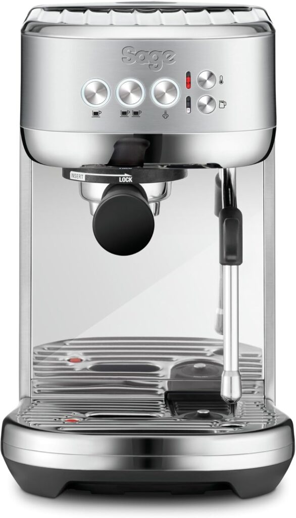 Sage SES500BSS The Bambino Plus Coffee Maker